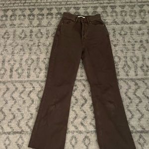 Brown bootcut size 24 pacsun jeans